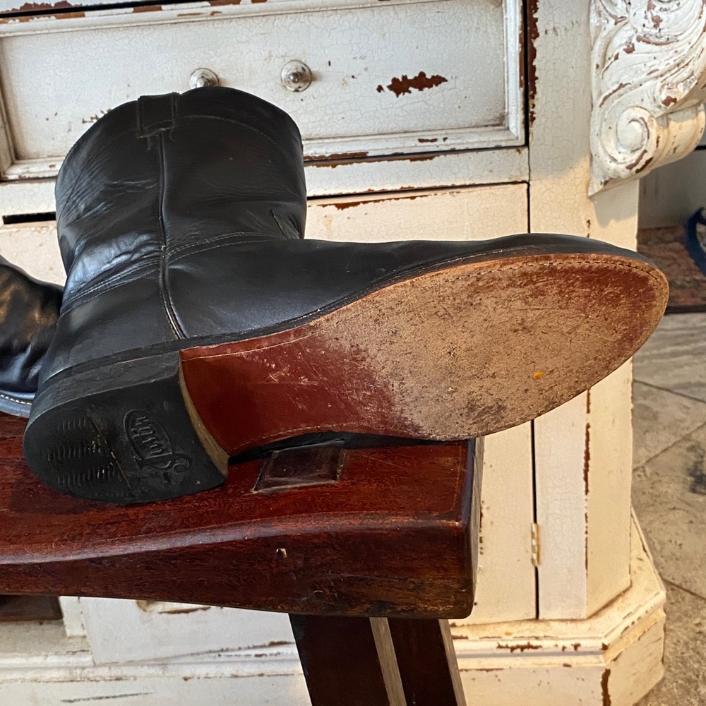 Justin Men's Kipskin Roper Western Boots - Picture 12 of 15